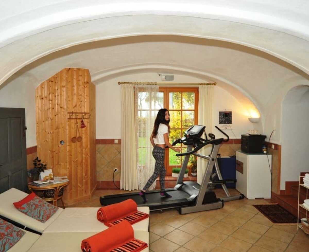 Laufband Wellnessraum