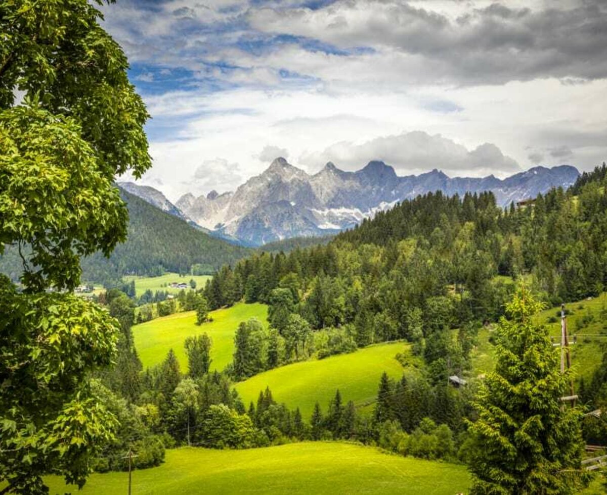 Blick zum Dachstein