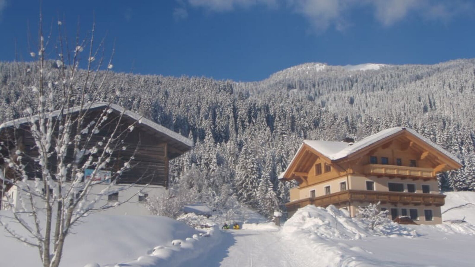 Öbristhof im Winter