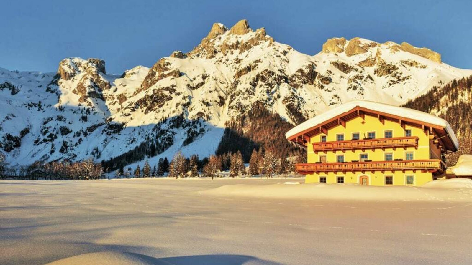 Ferienapartment Oberlehengut im Winter