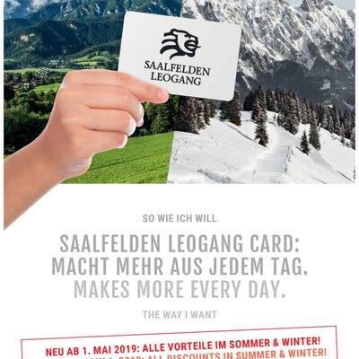 Saalfelden-Leogang-Card