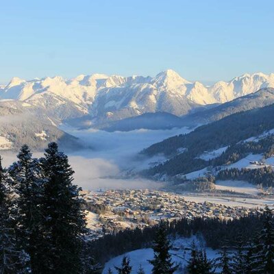 Aussicht vom Balkon/Talblick