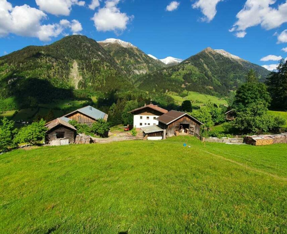 Blick auf den Hof