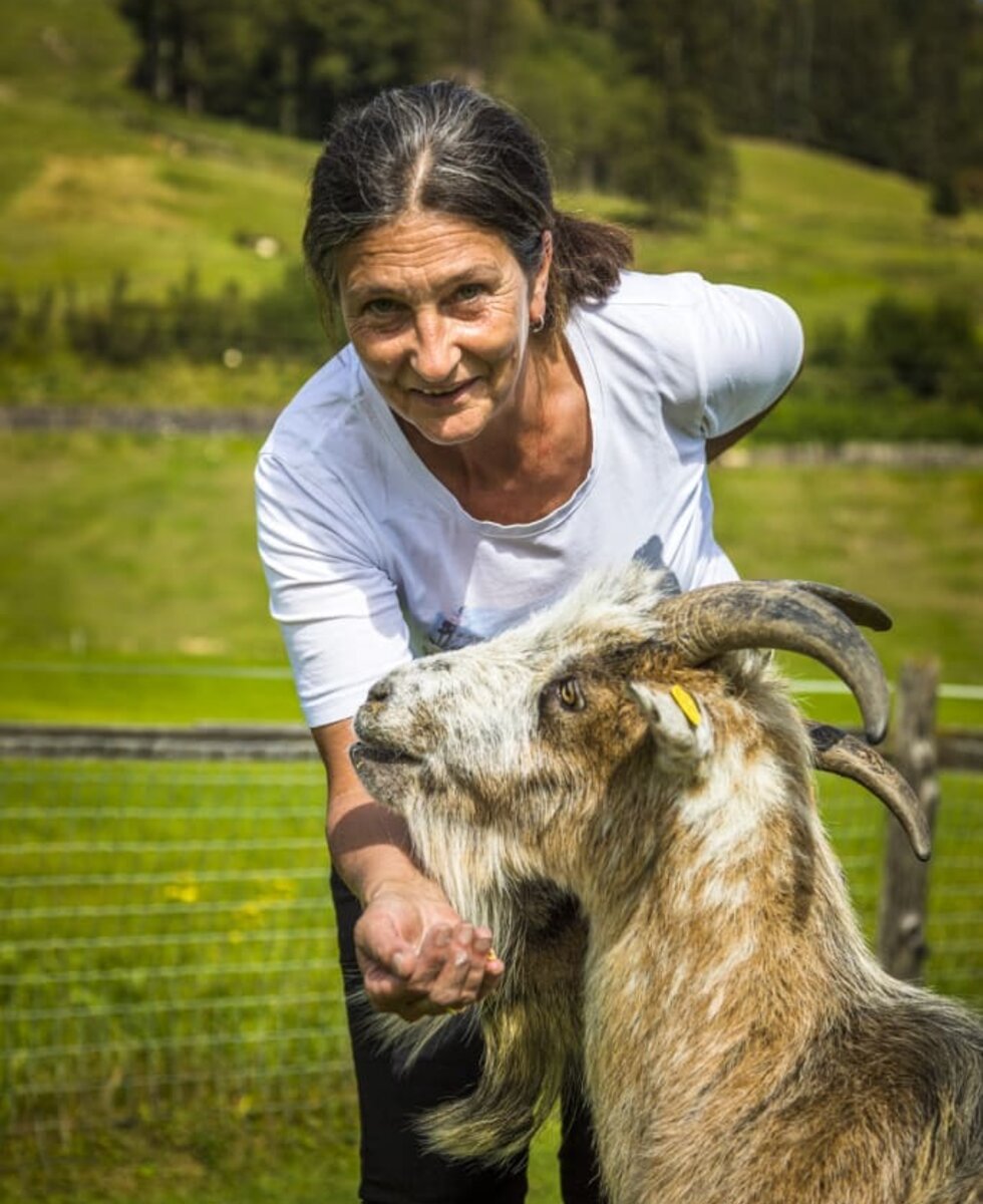 Christine und der Ziegenbock