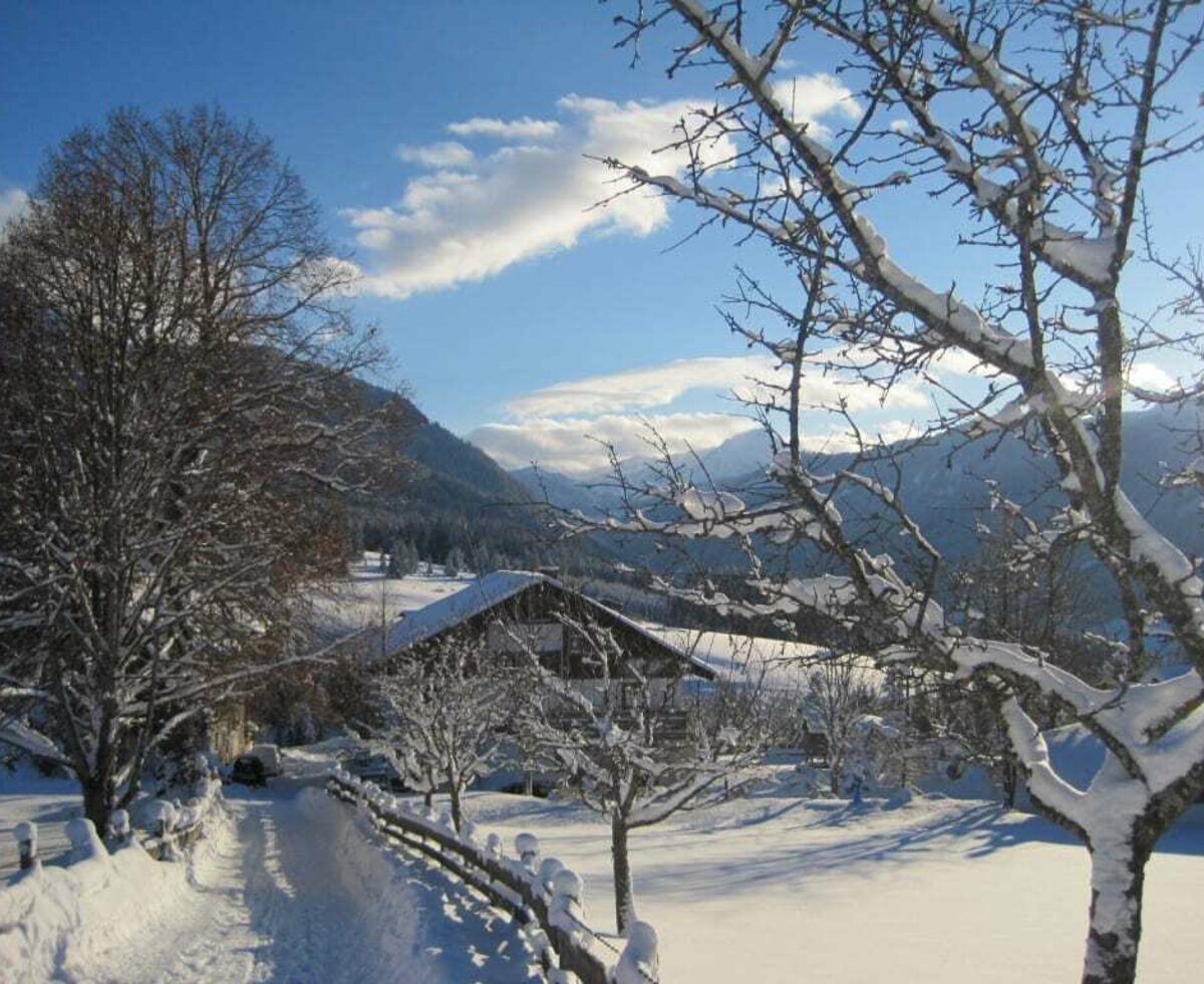 Bergblick Winter