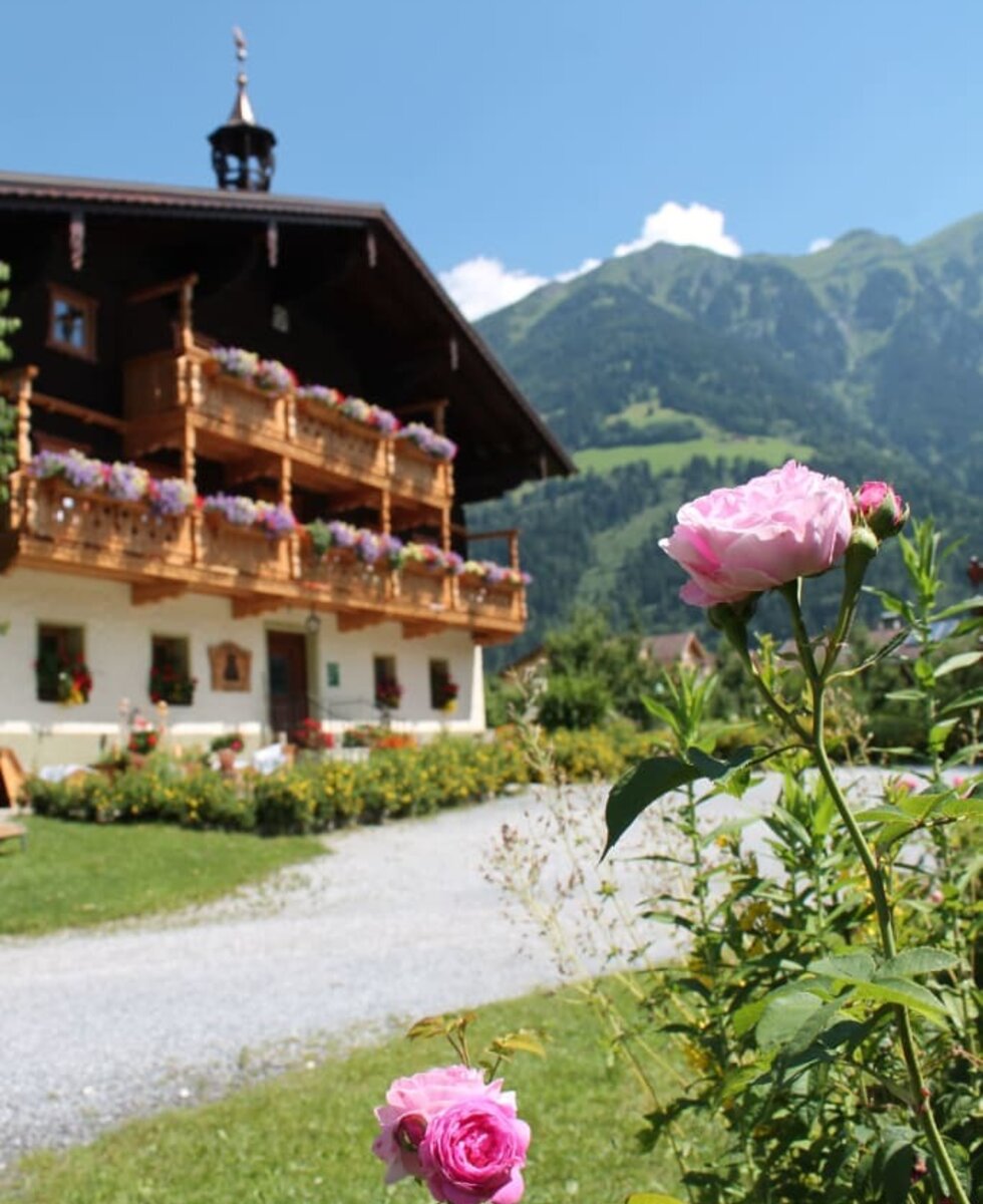 das schöne alte Bauernhaus