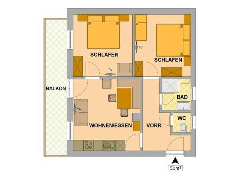 Appartement Landlust