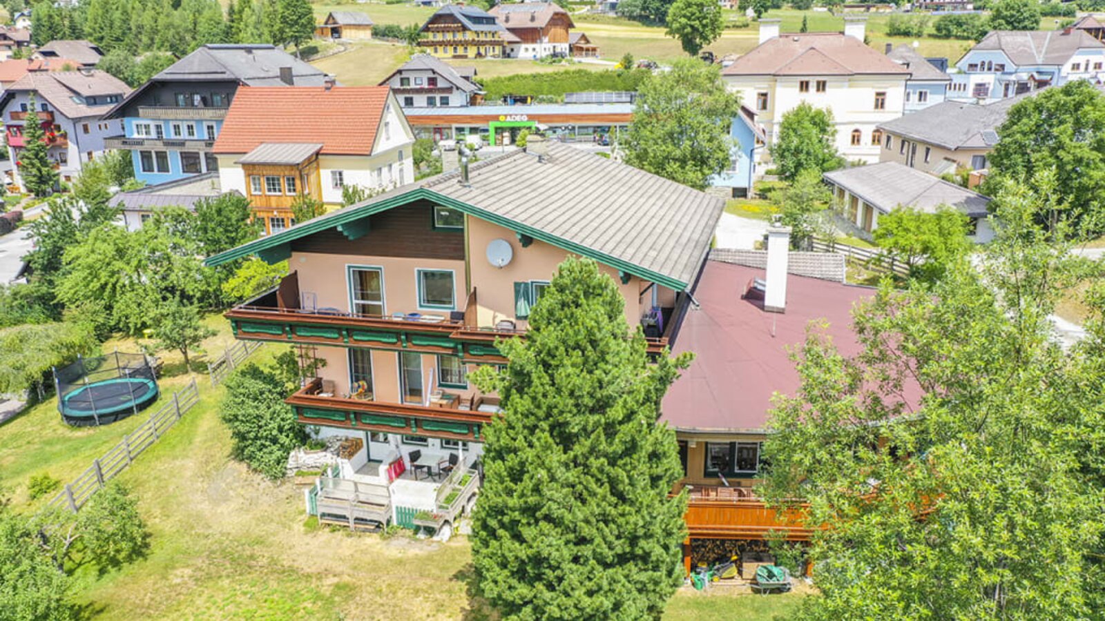 Landhaus Santner Vogelperspektive