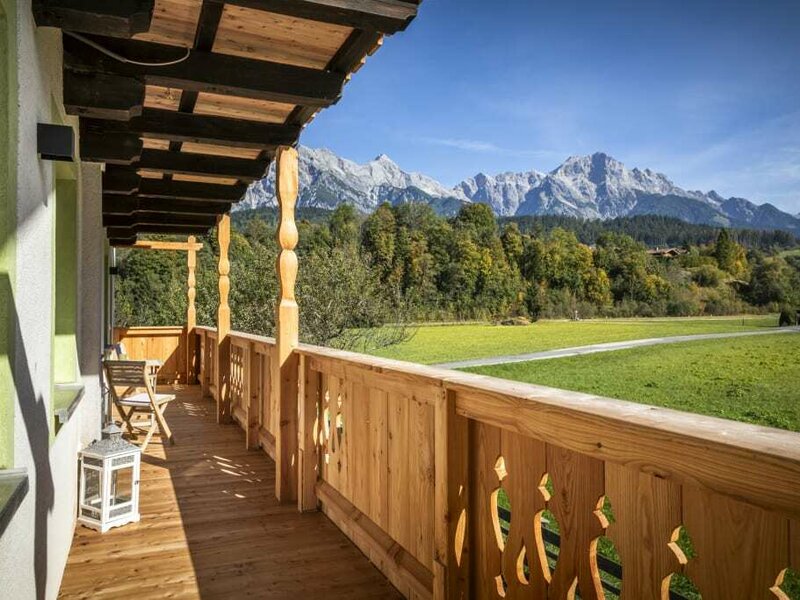 Ausblick vom Balkon