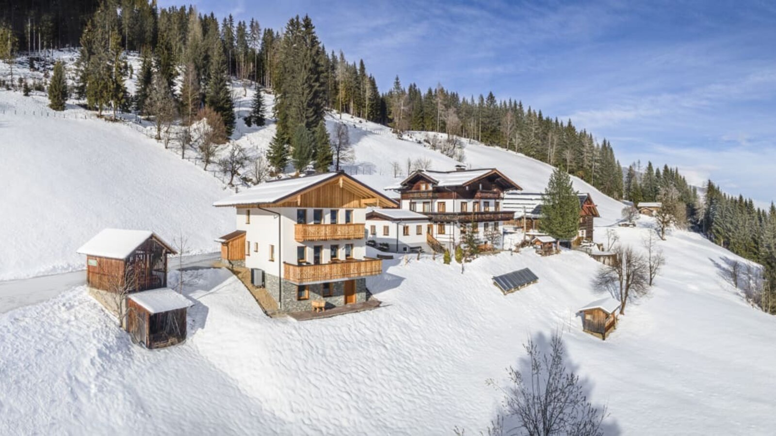 Pürstinghof im Winter