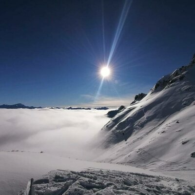 Bergpanorama Schlossalm Hohe Scharte