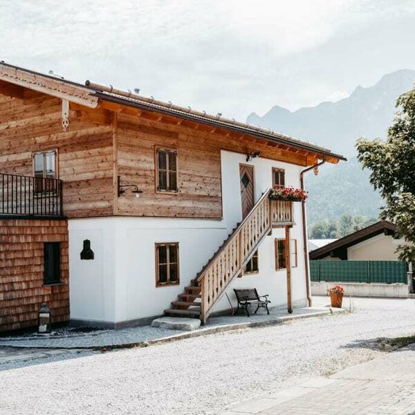 Blick auf's Chalet