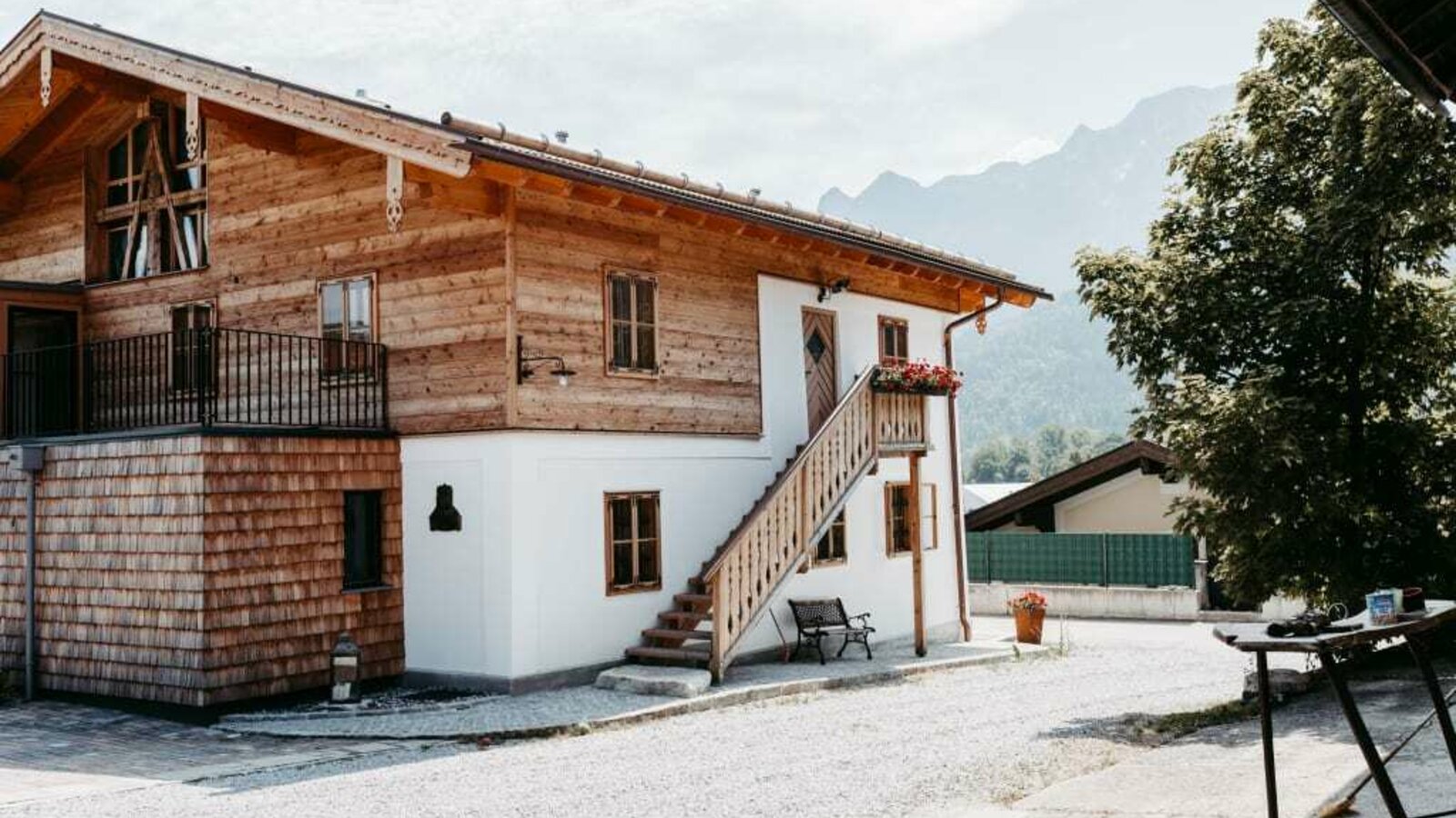 Blick auf's Chalet