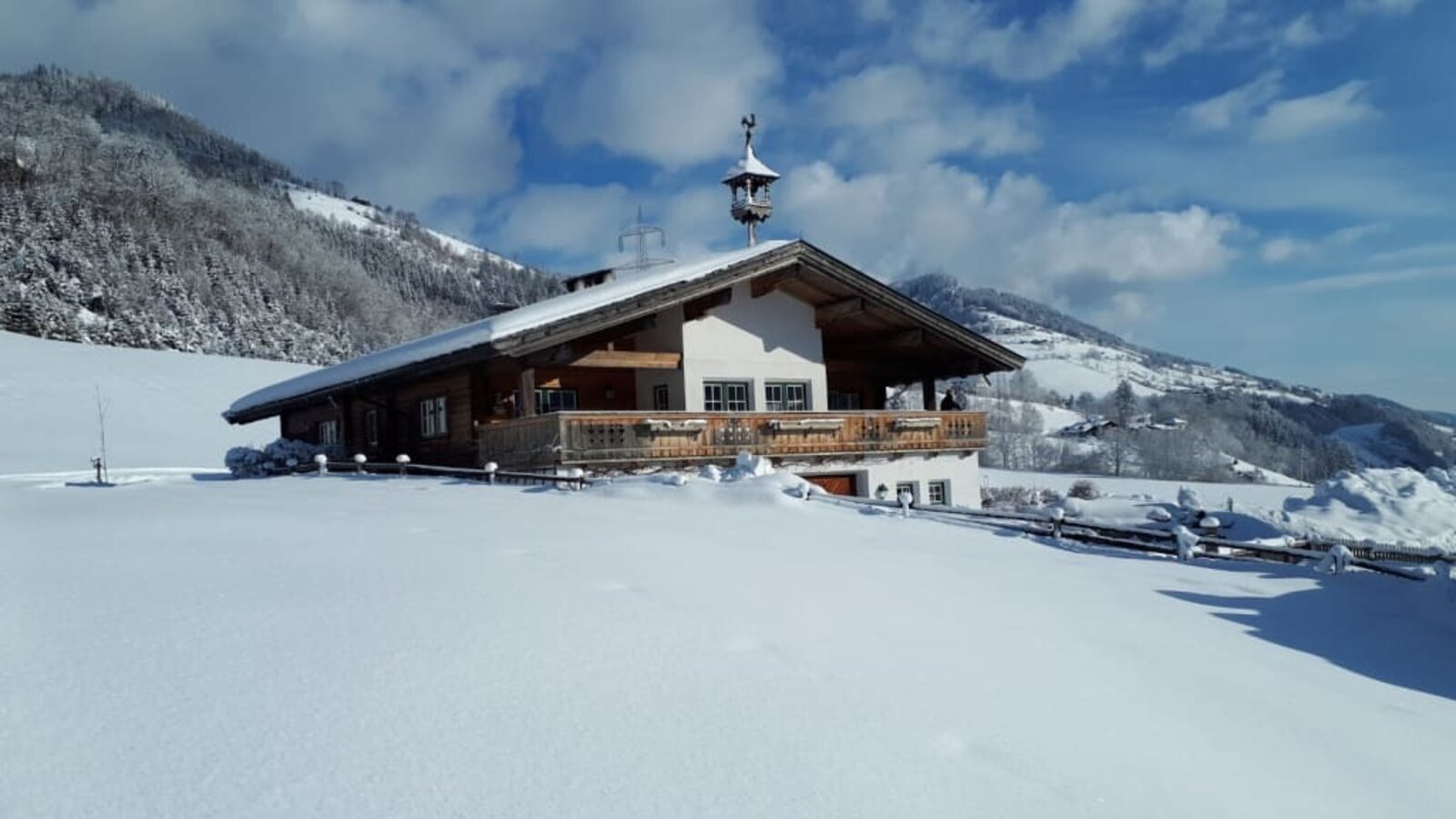 Viehhofgut im Winter