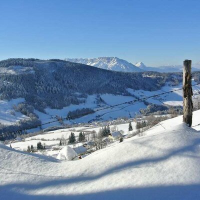 Skitouren rund um die Almhütte