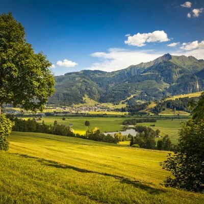 Ausblick zum Imbachhorn & nach Kaprun