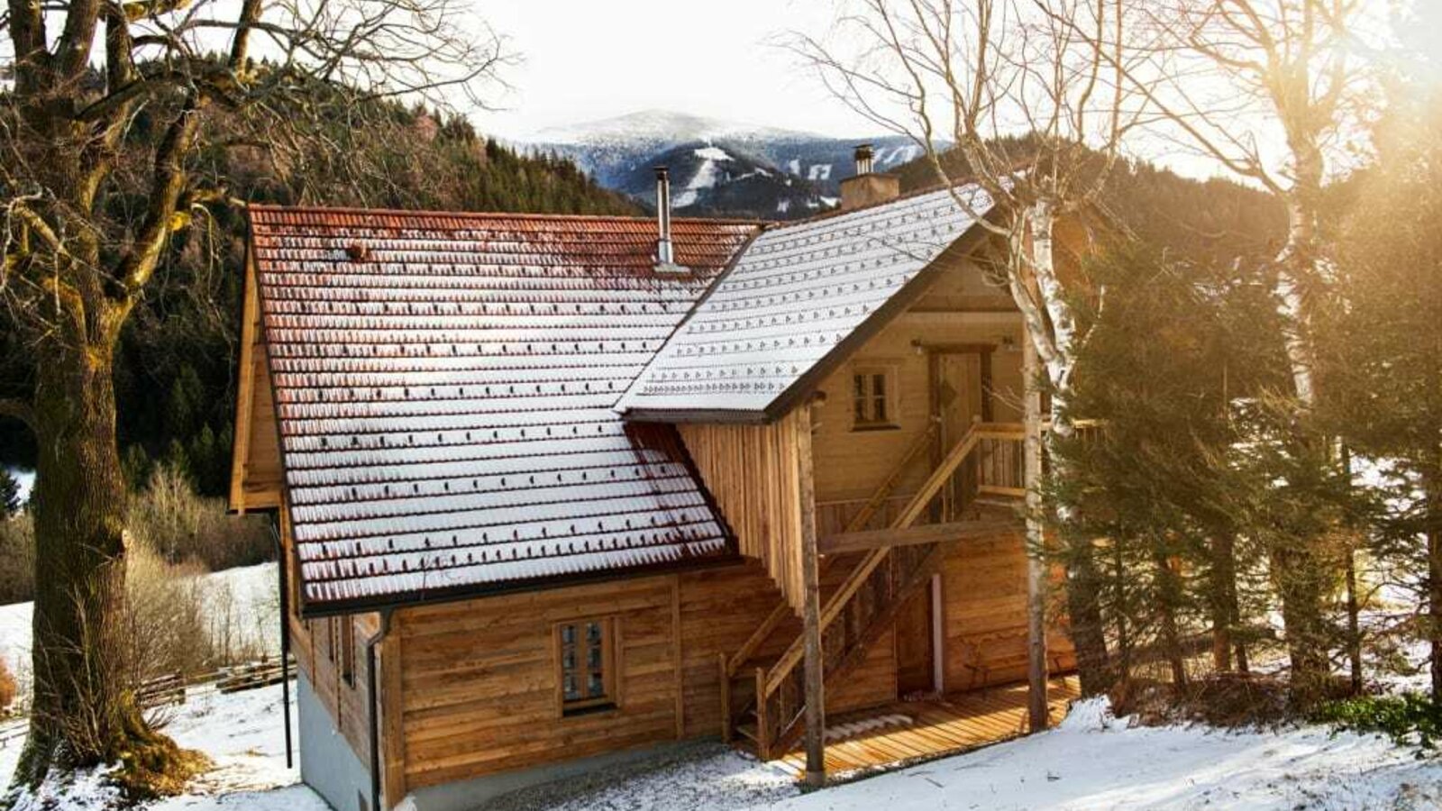 Bauernhaus mit Zirbeneinrichtung