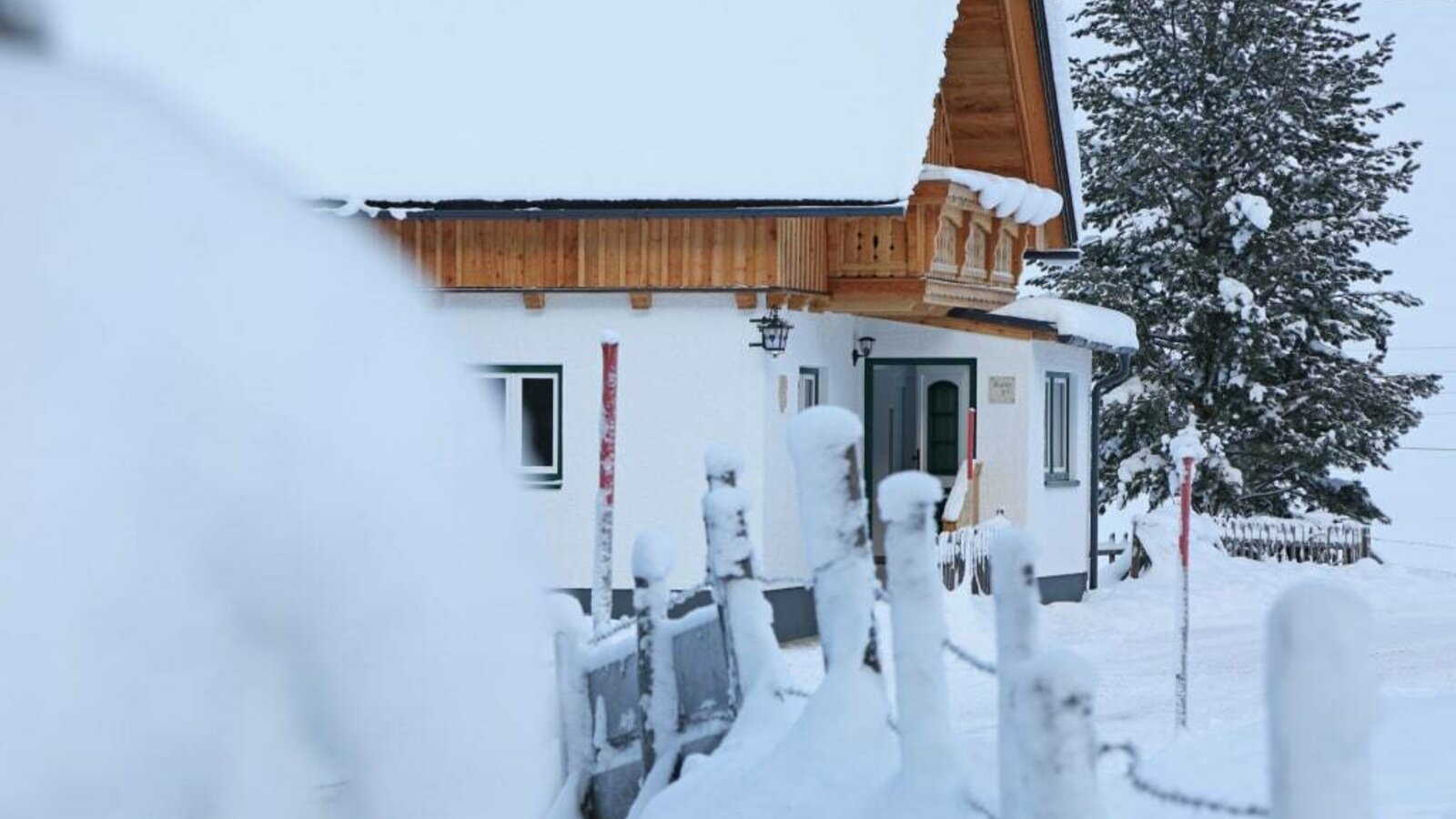 Das Berghaus Stückler im Winter