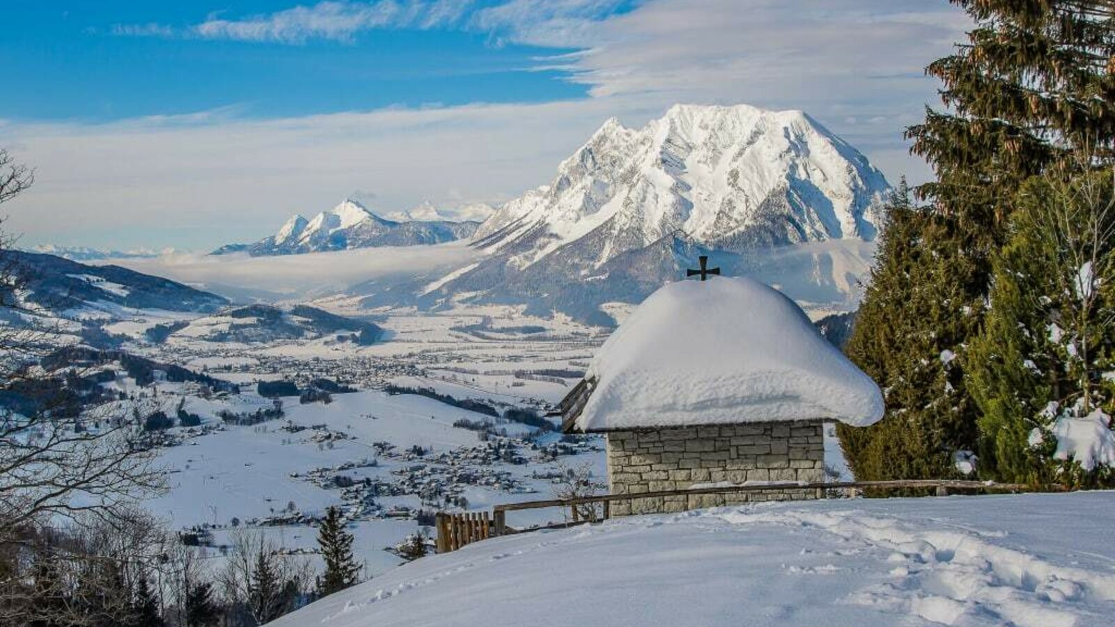 Stalingradkapelle im Winter