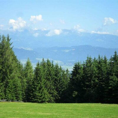 Aussicht auf Seckauer Alpen u. Aichfeld