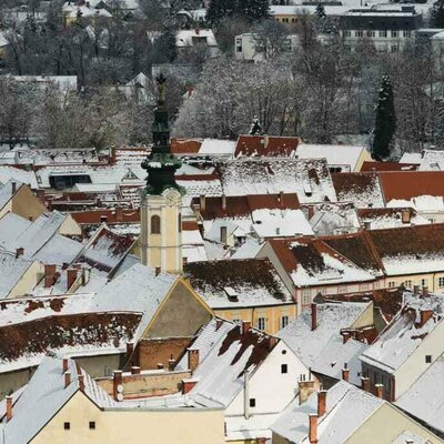 winterliches Bad Radkersburg