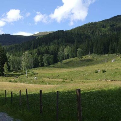 Blick auf die hintere Roßalm