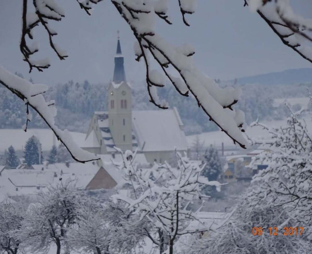 Aussicht auf unsere Kirche