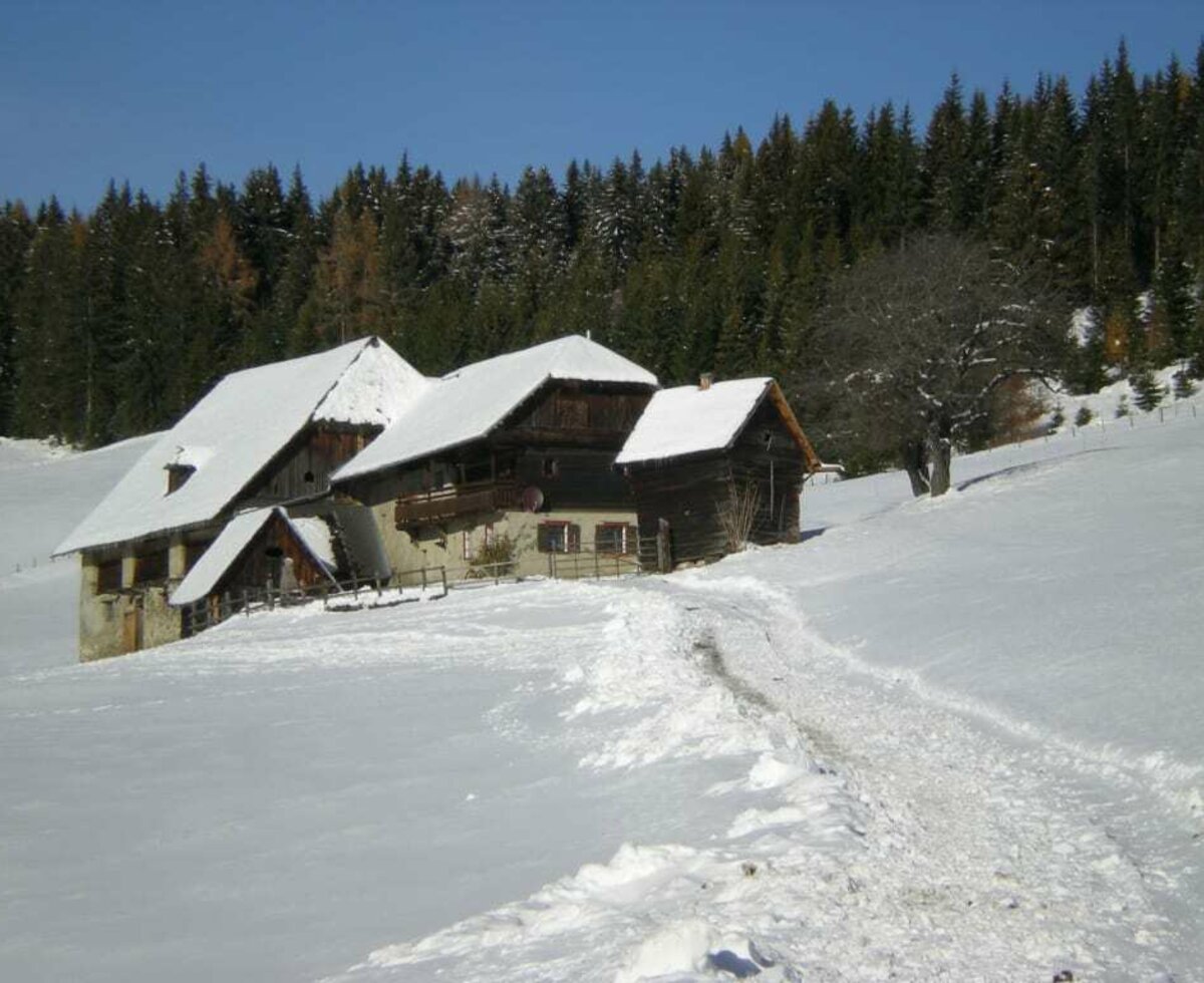 Prosihütte im Winter