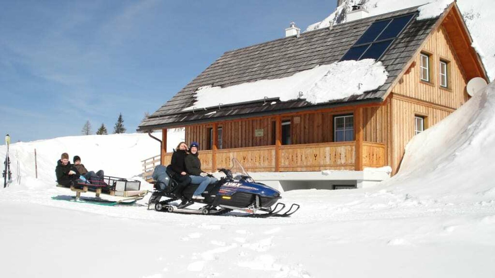 Gindlhütte Winter