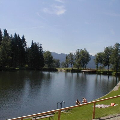 Gehen Sie gerne Schwimmen? Dann ist der Badeteich in Seckau genau das richtige für Sie.