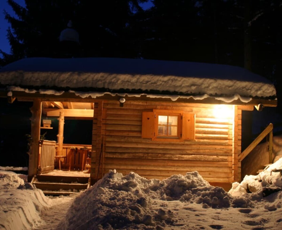 Wiesenheim im Winter