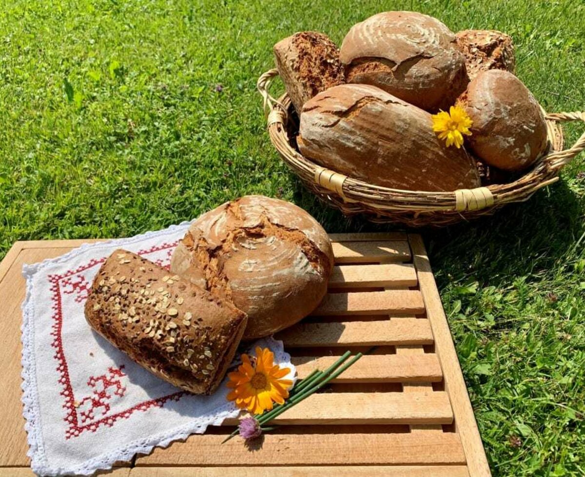 selbstgebackenes Brot