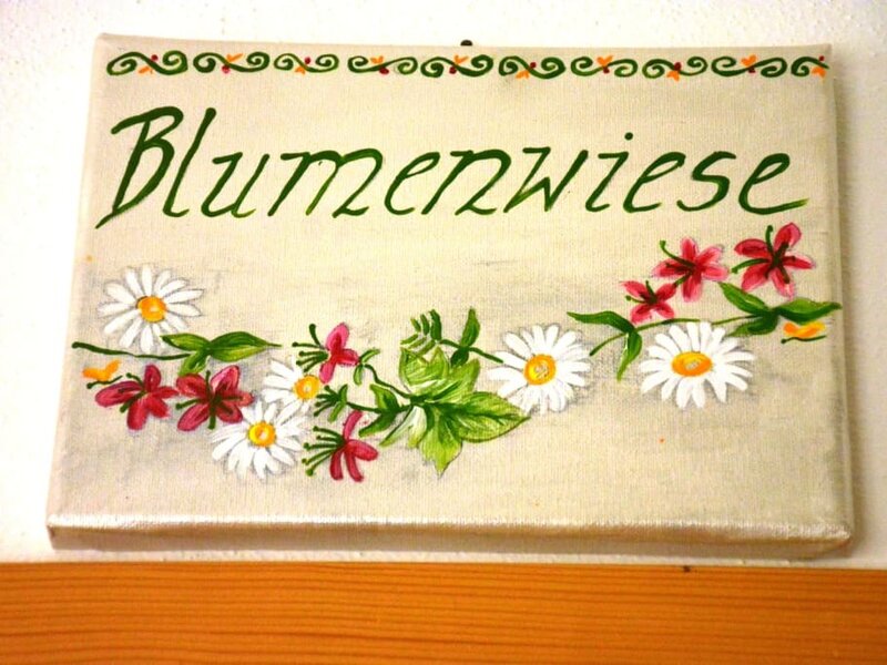 Ferienwohnung Blumenwiese