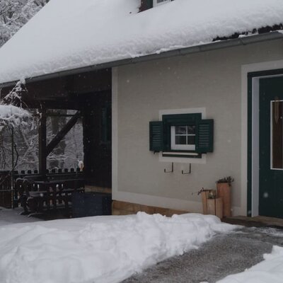 Ferienwohnung im Winterkleid