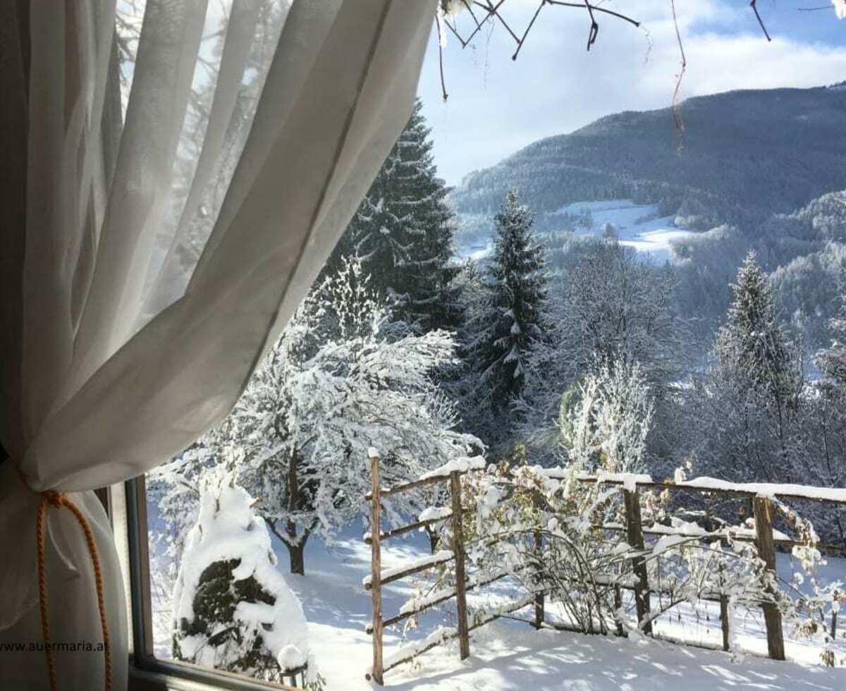 Kräutlhütte - ein Blick aus dem Fenster