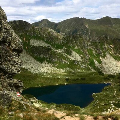 Der Wächter über die Kaltenbachseen; Naturpark Sölktäler