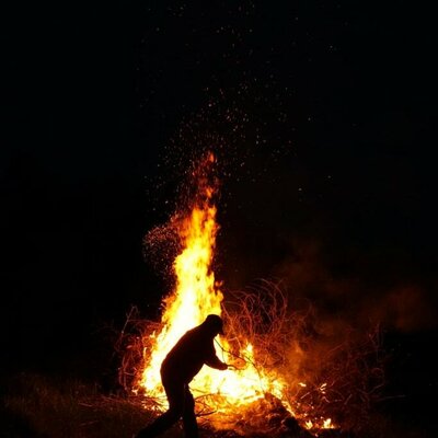 Unser traditionelles Osterfeuer