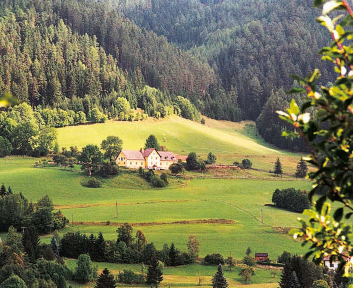 Das Marx Bauernhaus im Sommer