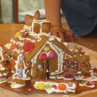 Lebkuchenhaus selber machen