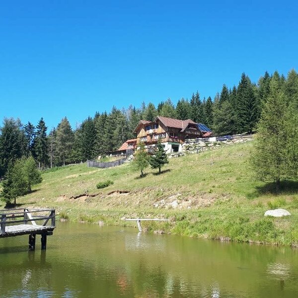 Fischteich auf der Alm