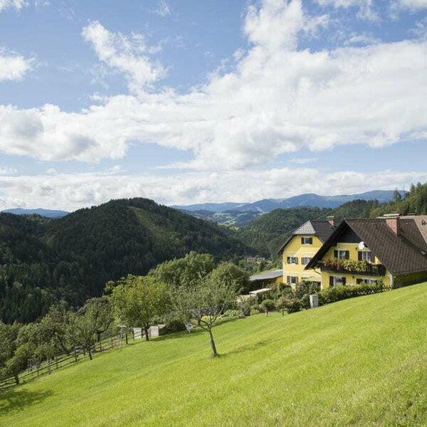 Blick auf unseren Hof