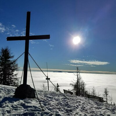 Gipfelkreuz Aflenzer Bürgeralm