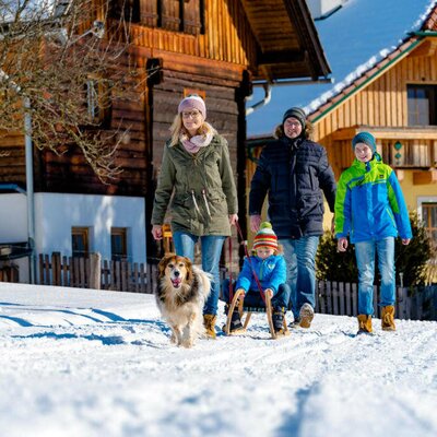 Familiensparziergang