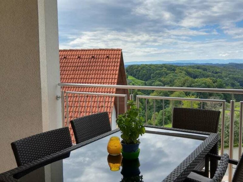 Terrasse mit herrlichem Ausblick