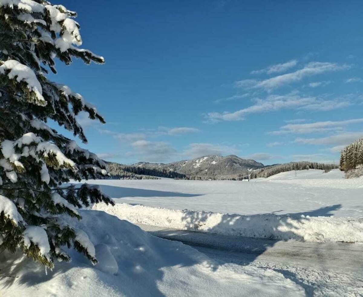 Die traumhafte Winterumgebung