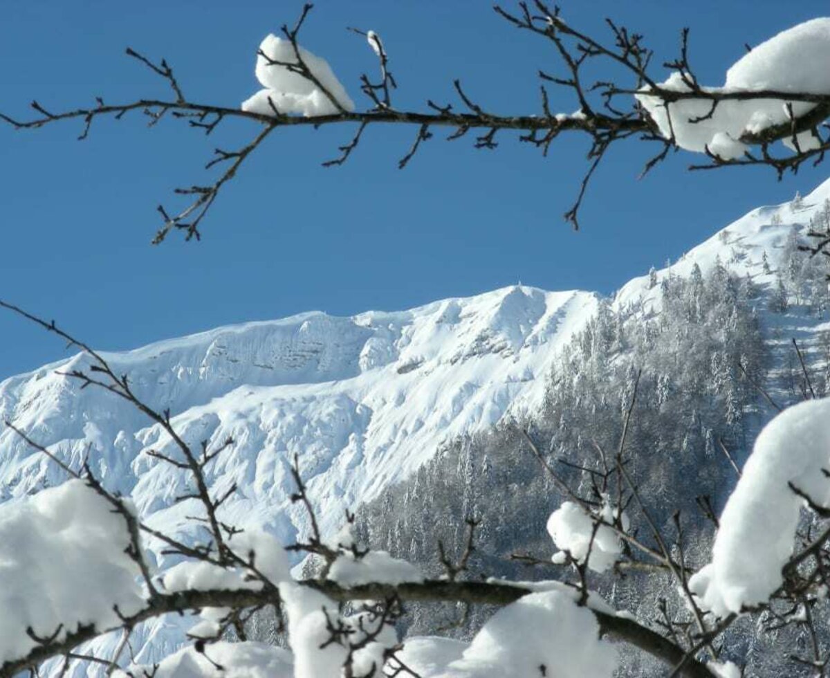 Tiefschnee am Sarstein