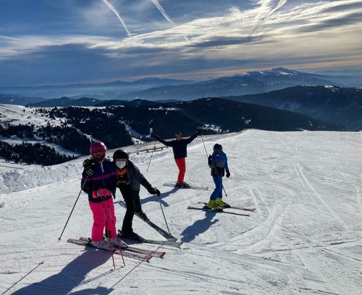 Gemeinsamen Skitag mit unseren Gästen