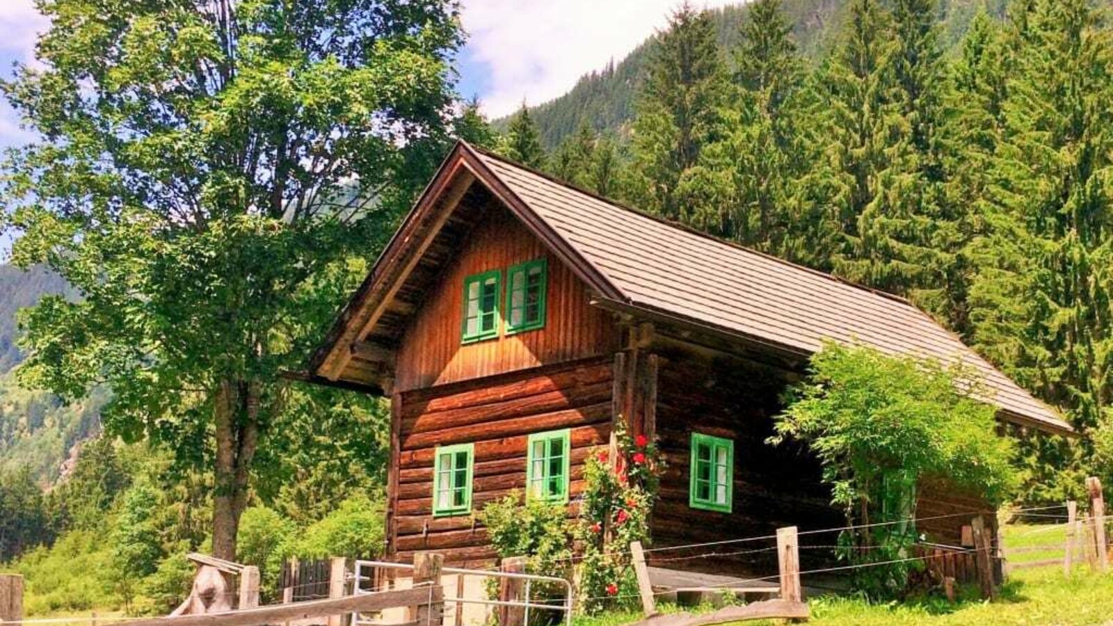 Gemütliche Hütte