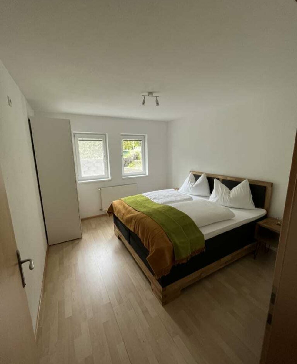 Schlafzimmer Gartenappartement