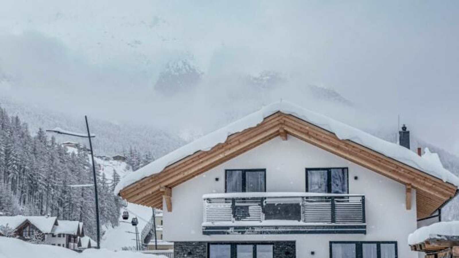 Wei ein Lebkuchenhaus